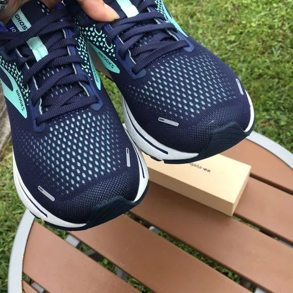Brooks Ghost 14 Sneakers Size 11 Blue Purple Athletic Shoes Running  Comfort