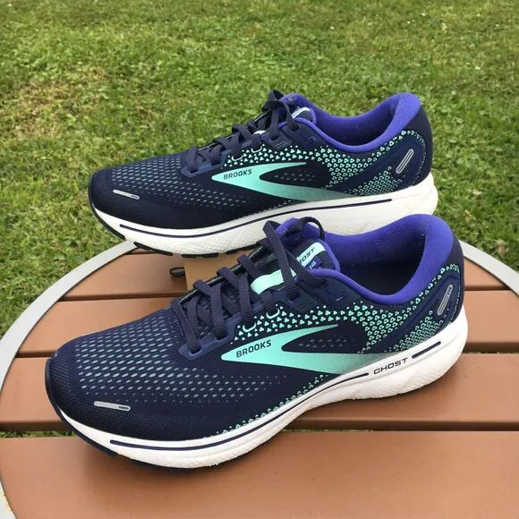 Brooks Ghost 14 Sneakers Size 11 Blue Purple Athletic Shoes Running  Comfort