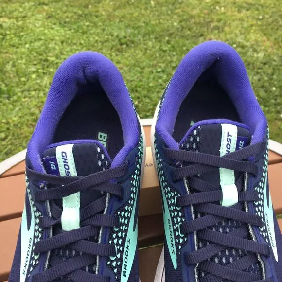Brooks Ghost 14 Sneakers Size 11 Blue Purple Athletic Shoes Running  Comfort