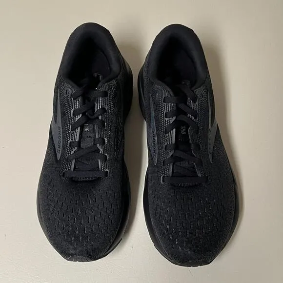 Brooks Ghost 15 Running Shoes - Black Fitness Sneakers, Women's 8.5