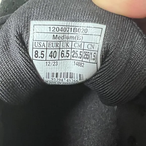 Brooks Ghost 15 Running Shoes - Black Fitness Sneakers, Women's 8.5