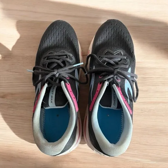 Brooks Ghost Max Wide Ebony Open Air W Running Fitness Active