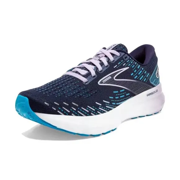 Brooks Glycerin 20 Men’s Running Shoes – Blue &amp; Purple – Size 10 – New With Box