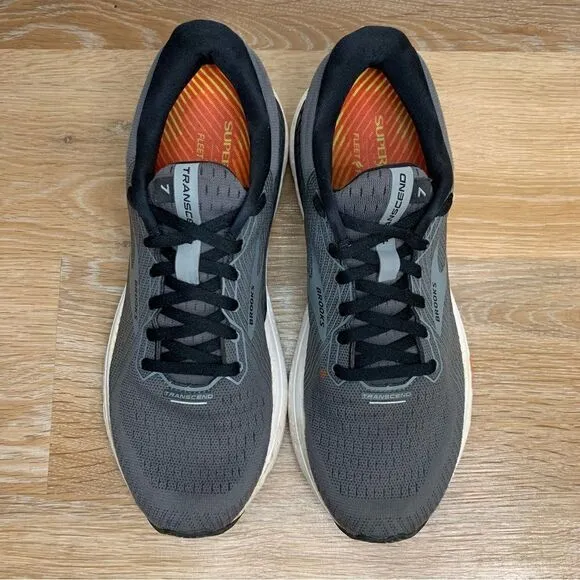 Brooks Transcend 7 Men’s Gray Running Shoes