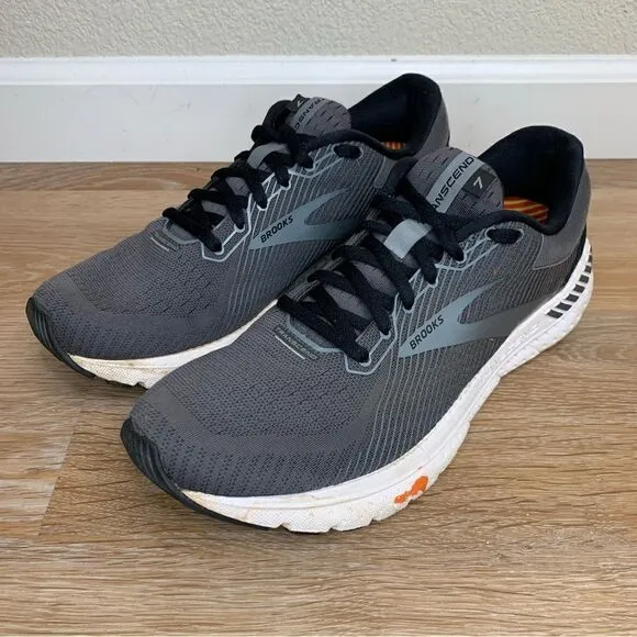 Brooks Transcend 7 Men’s Gray Running Shoes