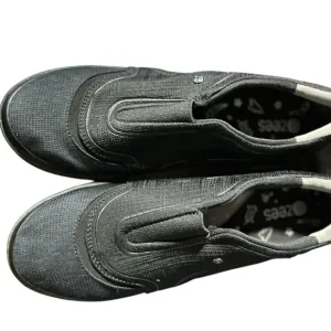 Bzees Women's Slip-On Comfort Sneakers Black Size 11 Casual Shoes