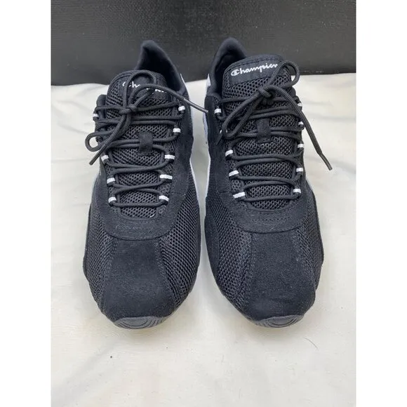 Champion Womens Black White Sneakers Shoes Size 10 SKU 6823