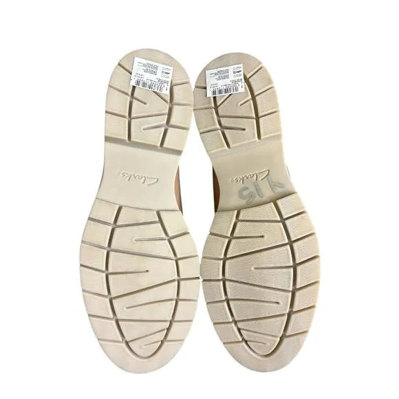 Clark’s Westlynn Bella Warm Beige Chunky Loafer Size  8.5 Preppy Trendy Classic