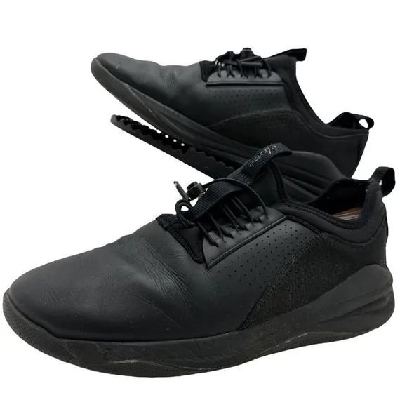 Clove Classic Shoes Mens 11.5 Black Leather Nurse Nursing Sneakers CL009 Comfort