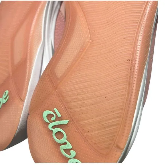 Clove Sneakers Mens 7.5 Pink Classic Nurse Shoes Comfort Spring Easter Everyday