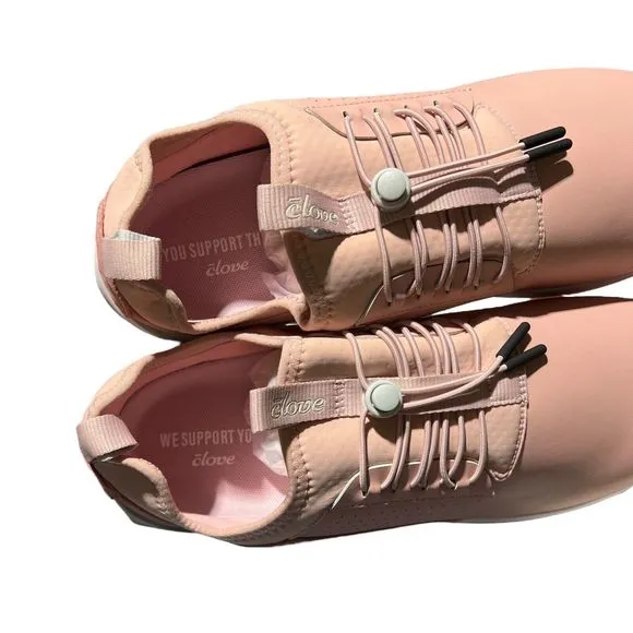 Clove Sneakers Mens 7.5 Pink Classic Nurse Shoes Comfort Spring Easter Everyday