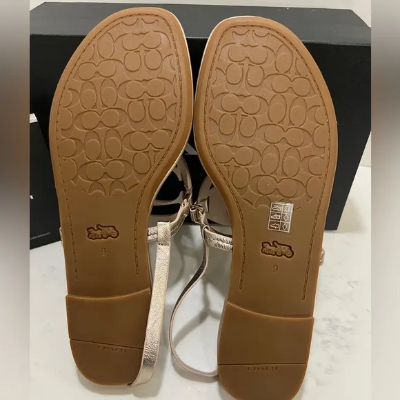 Coach Gold Women's Sandals