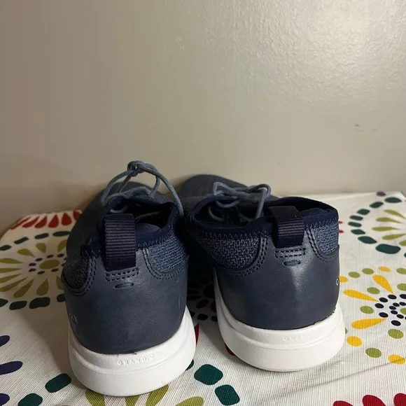 Cole Haan Generation Zero Grad Stitch Little Sneaker Muted Blue Size 11 1/2