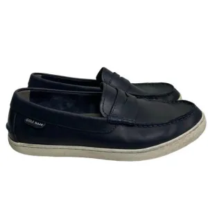 Cole Haan Men’s Loafers sz 9.5 Nantucket Penny Loafer Blue Leather #M235