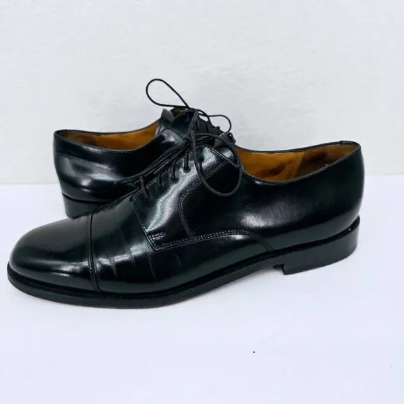 Cole Haan Men's Oxford Leather Dress Shoes Black 11