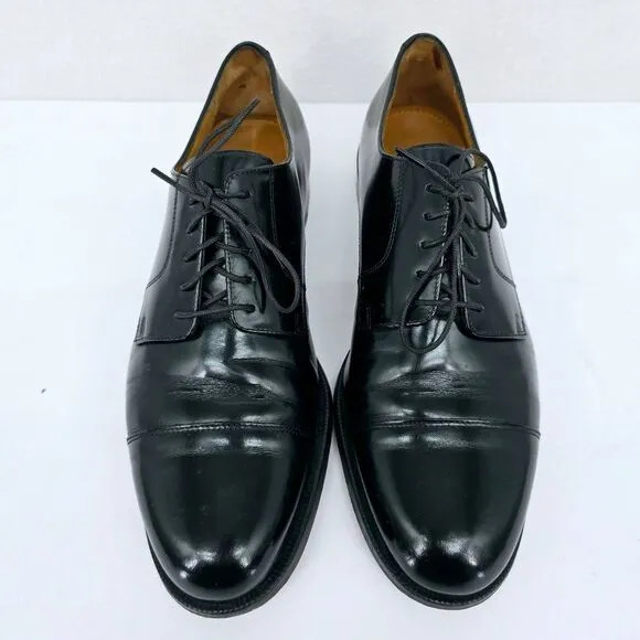 Cole Haan Men's Oxford Leather Dress Shoes Black 11