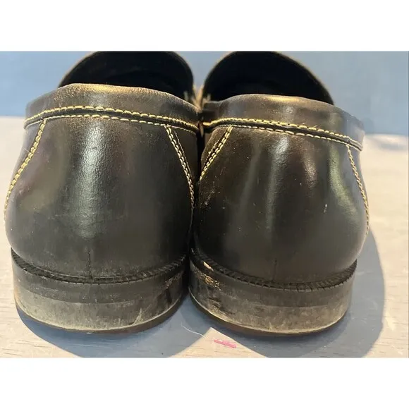 COLE HAAN Mens Size 11 Penny Loafers Dress Shoes Slip On Black Comfort C02431