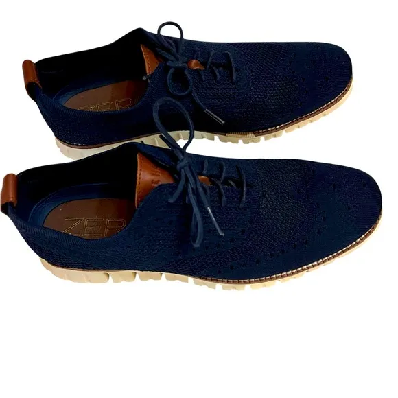 Cole Haan Men's ZERØGRAND Remastered Stitchlite™ Wingtip Oxfords  shoes size 9