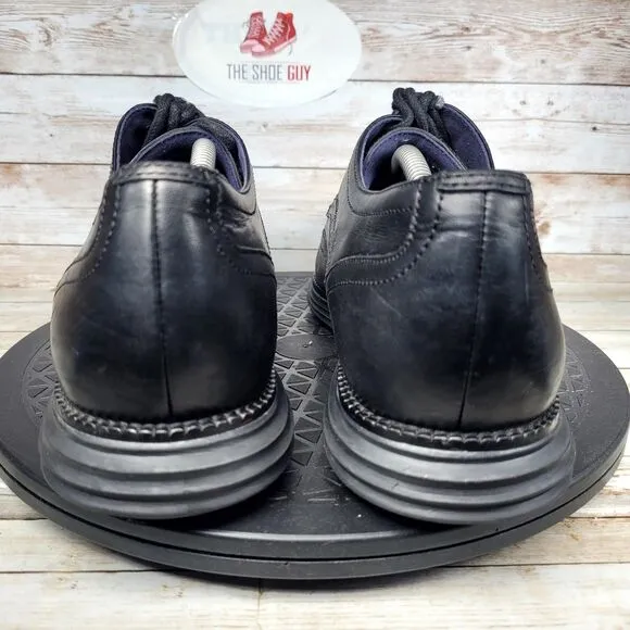 Cole Haan OriginalGrand Men's Size 11.5 M Wingtip Oxford Black Shoes