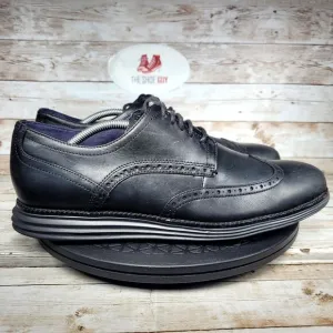 Cole Haan OriginalGrand Men's Size 11.5 M Wingtip Oxford Black Shoes
