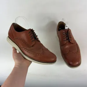 Cole Haan Originalgrand Wingtip Oxfords Men's 11 Brown Lace Up Low Top C26471