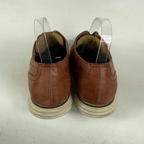 Cole Haan Originalgrand Wingtip Oxfords Men's 11 Brown Lace Up Low Top C26471