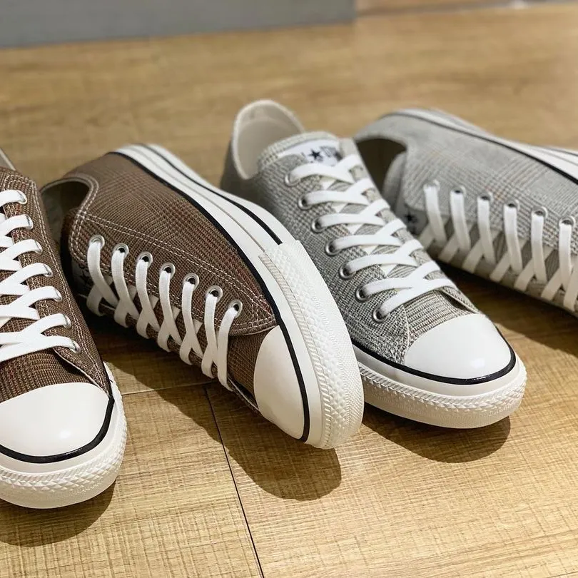 CONVERSE All Star US Glencheck OX Gray 31304730