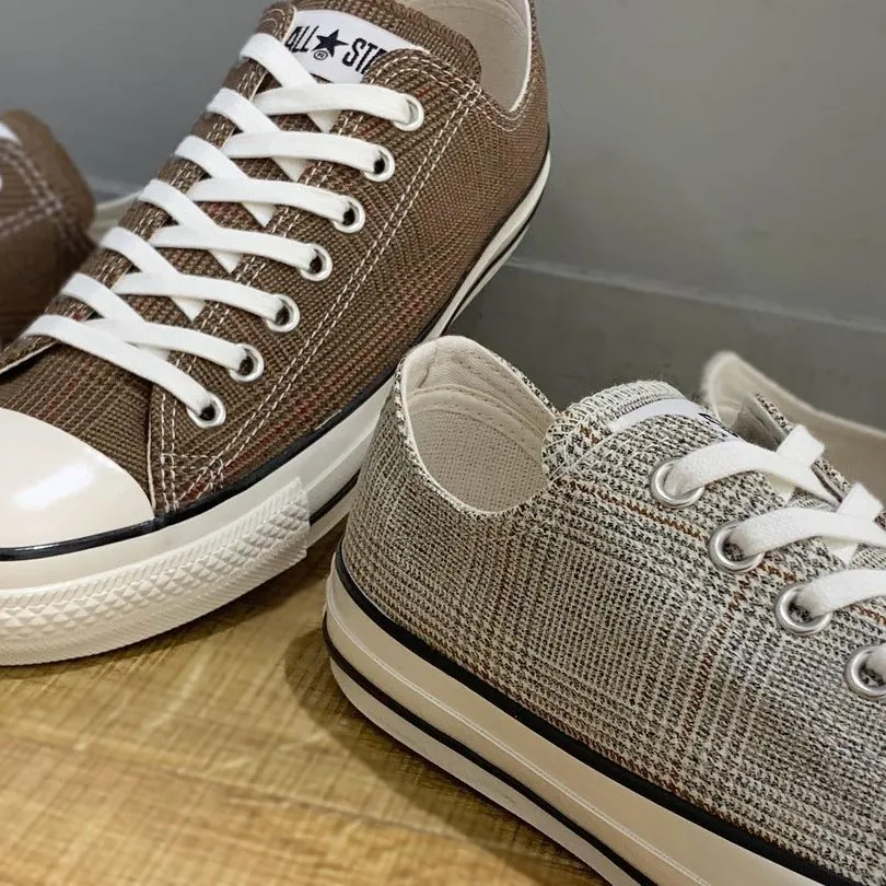 CONVERSE All Star US Glencheck OX Gray 31304730