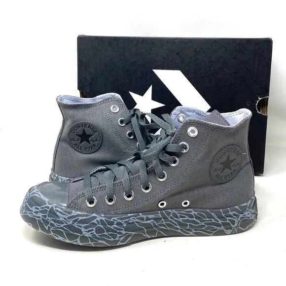 Converse CTAS CX High Top Sneakers Iron Gray For Women's Canvas Shoes A03236C