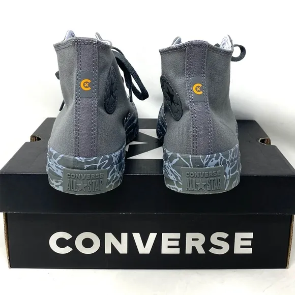 Converse CTAS CX High Top Sneakers Iron Gray For Women's Canvas Shoes A03236C