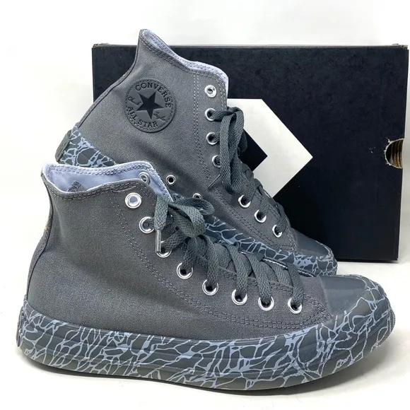 Converse CTAS CX High Top Sneakers Iron Gray For Women's Canvas Shoes A03236C
