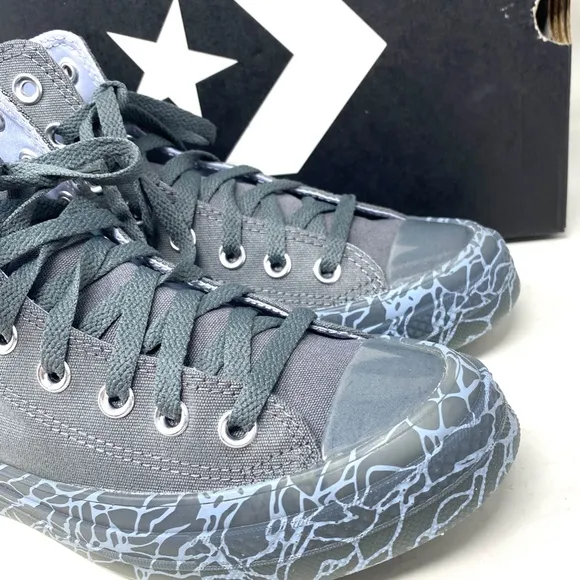 Converse CTAS CX High Top Sneakers Iron Gray For Women's Canvas Shoes A03236C