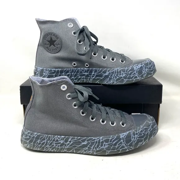 Converse CTAS CX High Top Sneakers Iron Gray For Women's Canvas Shoes A03236C