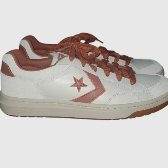 Converse shoes men's size 10 grey white brown sneakers Pro Blaze Classic…