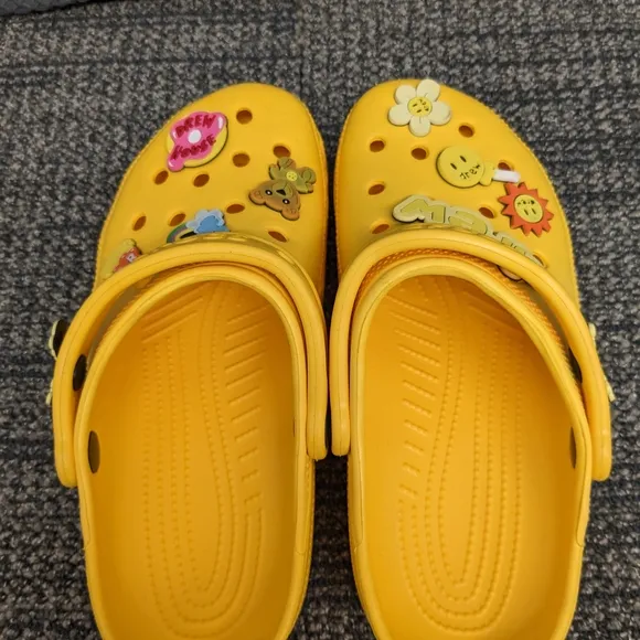 Crocs Classic Clog x Justin Bieber 'Drew House' Edition Yellow Size 8 Women