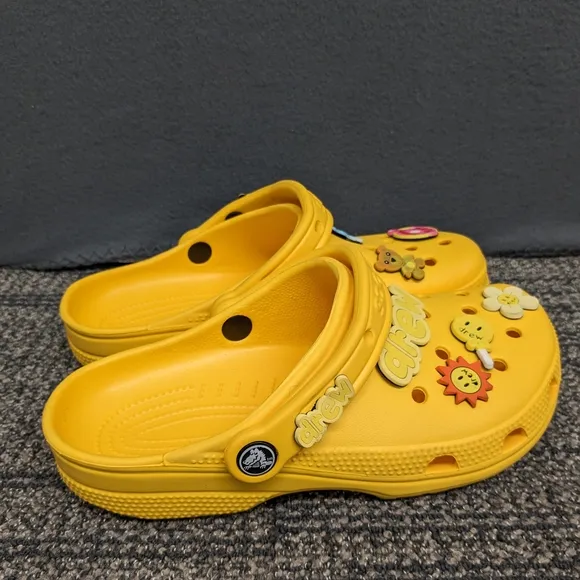 Crocs Classic Clog x Justin Bieber 'Drew House' Edition Yellow Size 8 Women
