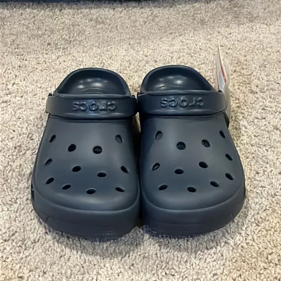 Crocs Coast Clog shoes new navy blue Men’s size 12