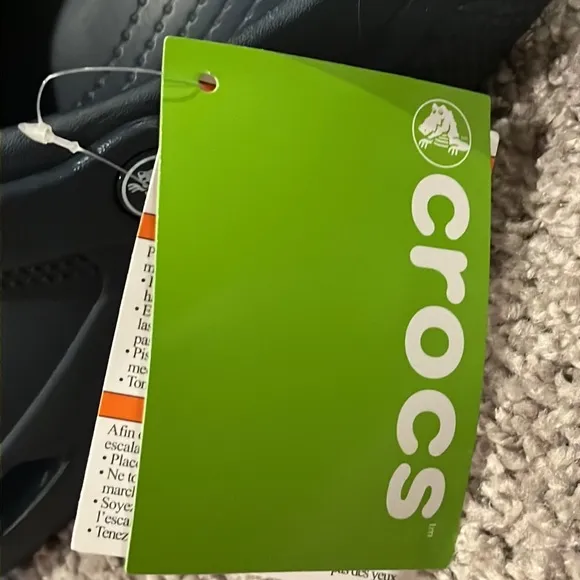 Crocs Coast Clog shoes new navy blue Men’s size 12