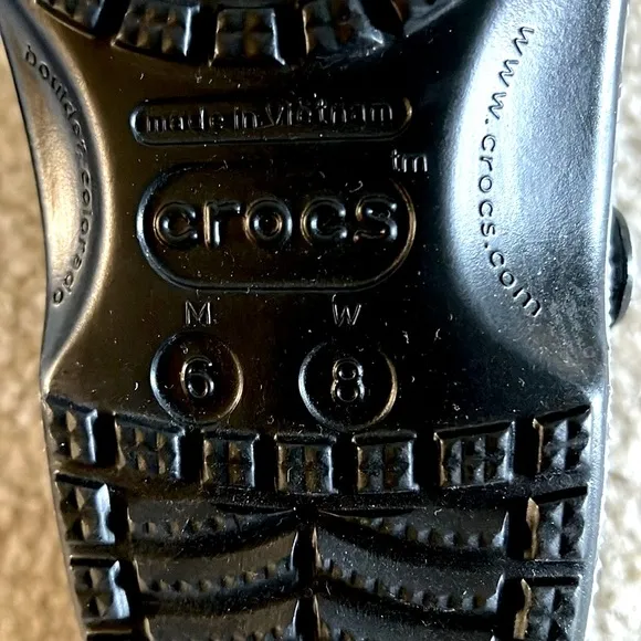 CROCS Shoes unisex classic disco clog M6, W8