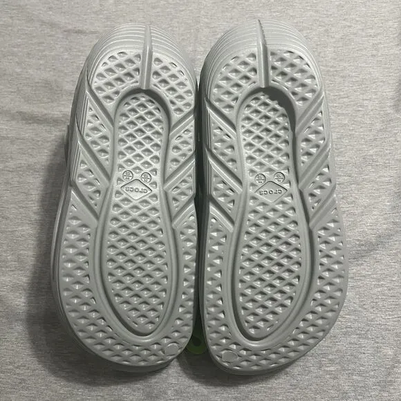 Crocs Unisex Off Grid Clog - Light Grey M 10 W 12 Streetwear Comfort Shoes