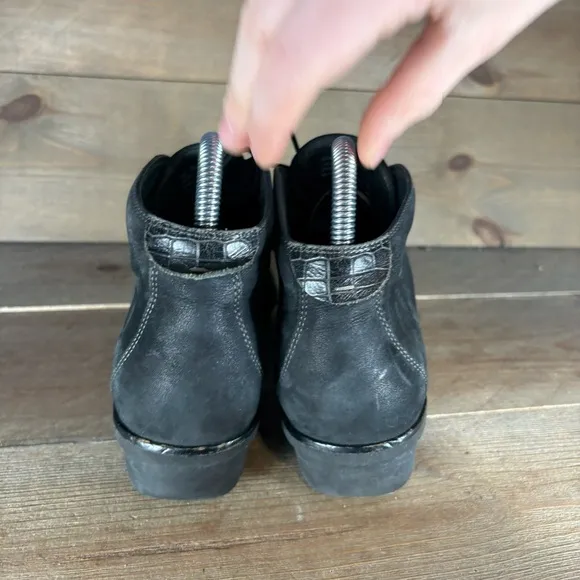 dansko joy womens size 38 shoes black leather comfort chukka boots