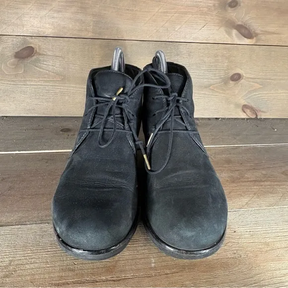 dansko joy womens size 38 shoes black leather comfort chukka boots