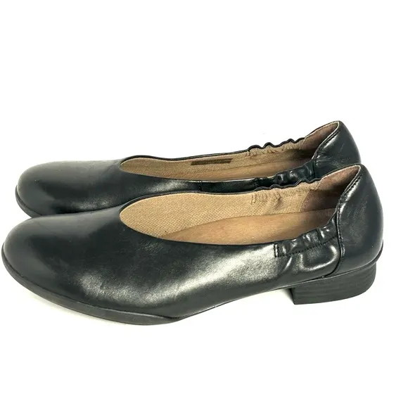 Dansko Womens  Kira 2720500200 Size EU 41 US 10-10.5 Black Leather Comfort Shoes