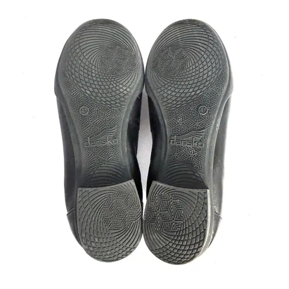 Dansko Womens  Kira 2720500200 Size EU 41 US 10-10.5 Black Leather Comfort Shoes