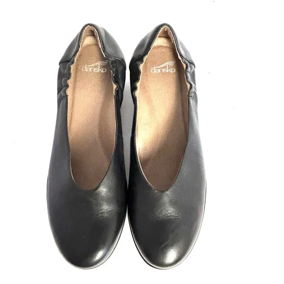 Dansko Womens  Kira 2720500200 Size EU 41 US 10-10.5 Black Leather Comfort Shoes