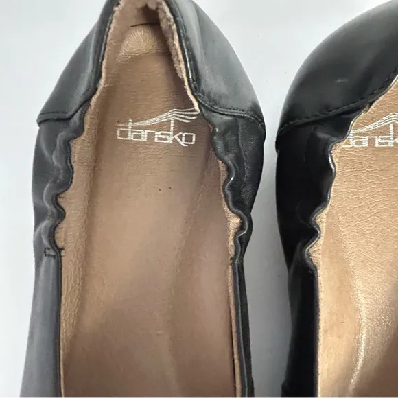Dansko Womens  Kira 2720500200 Size EU 41 US 10-10.5 Black Leather Comfort Shoes