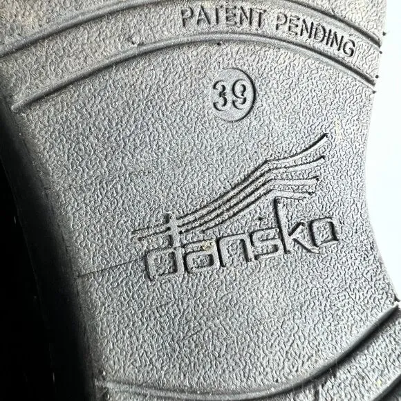 Dansko XP 2.0 women's size 9 silver swirl classic slip on minimalist office clog