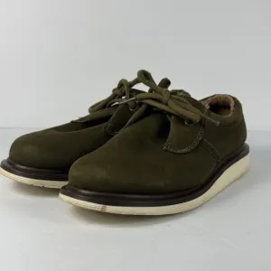 Dr. Martens Regan Mens Green Canvas Shoes Size 7 Mens - 9 Women's EUC!