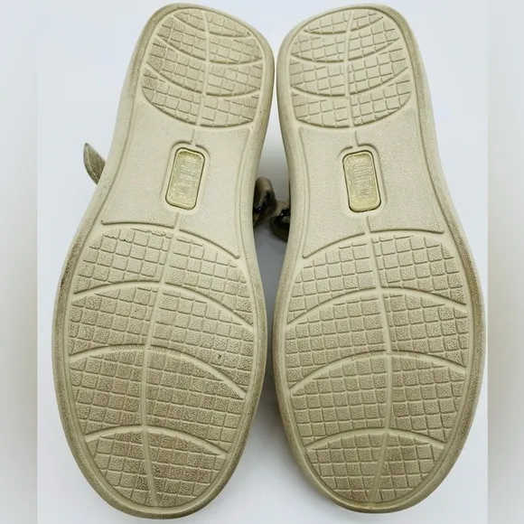 Drew Orchid - Women's Z-Strap Comfort Mary Janes Comfort Shoes Size 9W Bone