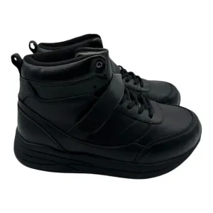 Drew Pulse Boots Mens Sz 6E Extra Wide Black Leather Ankle Support Shoes 40794